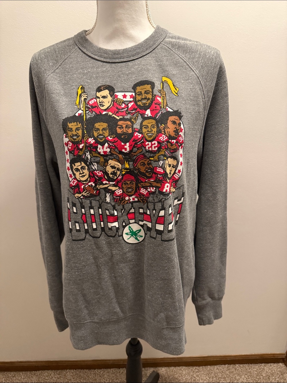 Homage Buckeyes Crewneck Sweater